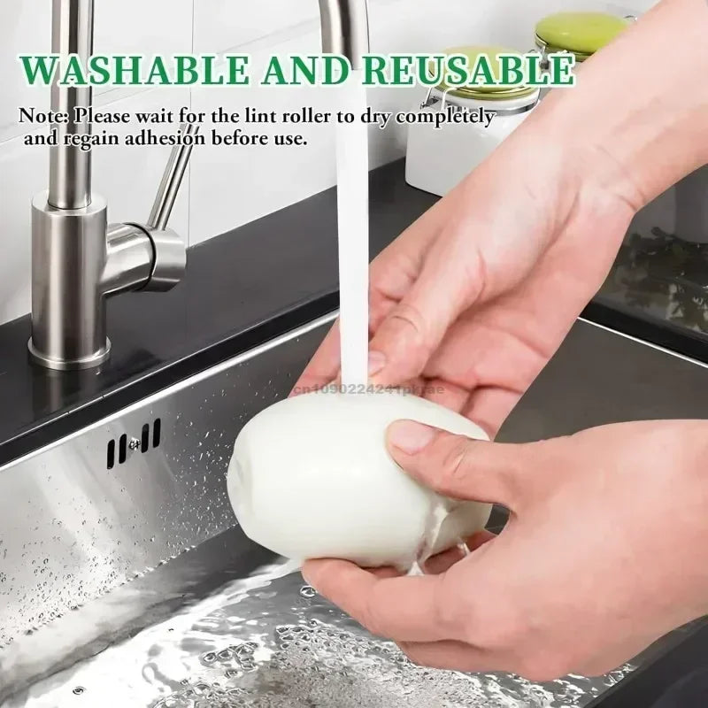 Reusable Lint Remover Roller – Washable Lint & Fur Cleaner