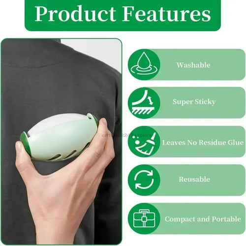 Reusable Lint Remover Roller – Washable Lint & Fur Cleaner